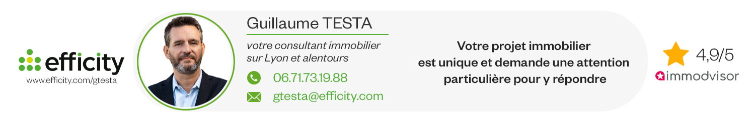 Agent immobilier Efficity Guillaume Testa à Lyon (Rhône) - spécialiste en financement d’EHPAD