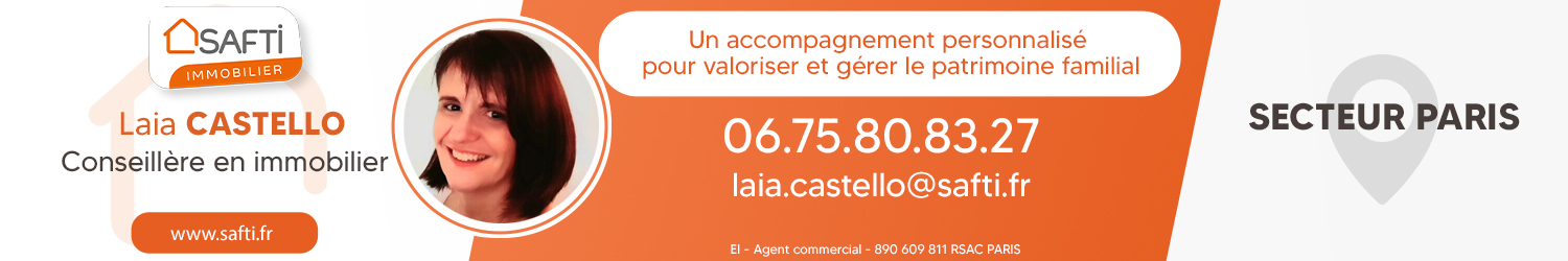 Agent immobilier SAFTI Laia Castello à Paris (Paris) - spécialiste en financement d’EHPAD